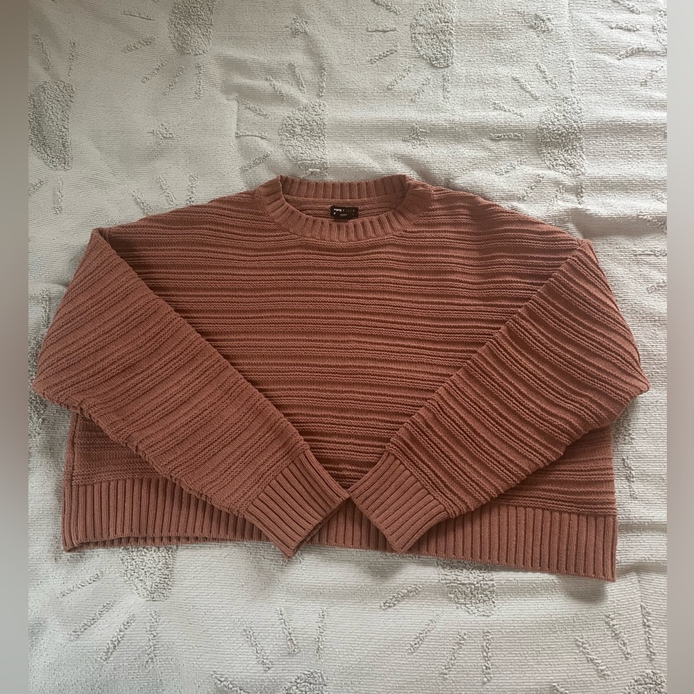 Billabong Women's Textured Knit Sweater - Rosewood